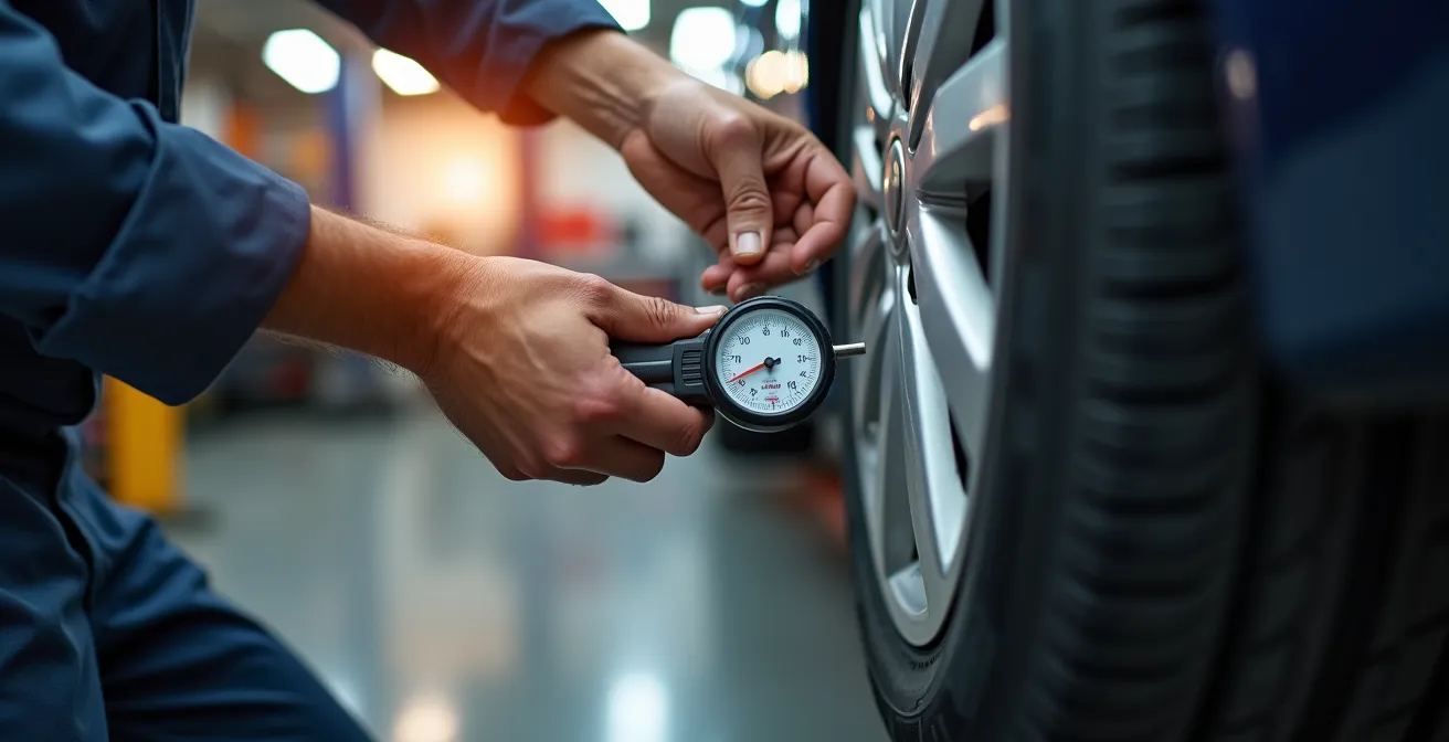 Méthode professionnelle d'inspection multi-points d'un pneumatique